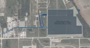 Port Muskogee South (formerly Frontier Terminal) at 4511 Callery Drive, Muskogee, Oka. (Courtesy of Port Muskogee)